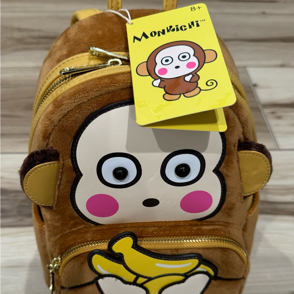 Loungefly Sanrio Monkichi Backpack - Picture 1 of 4